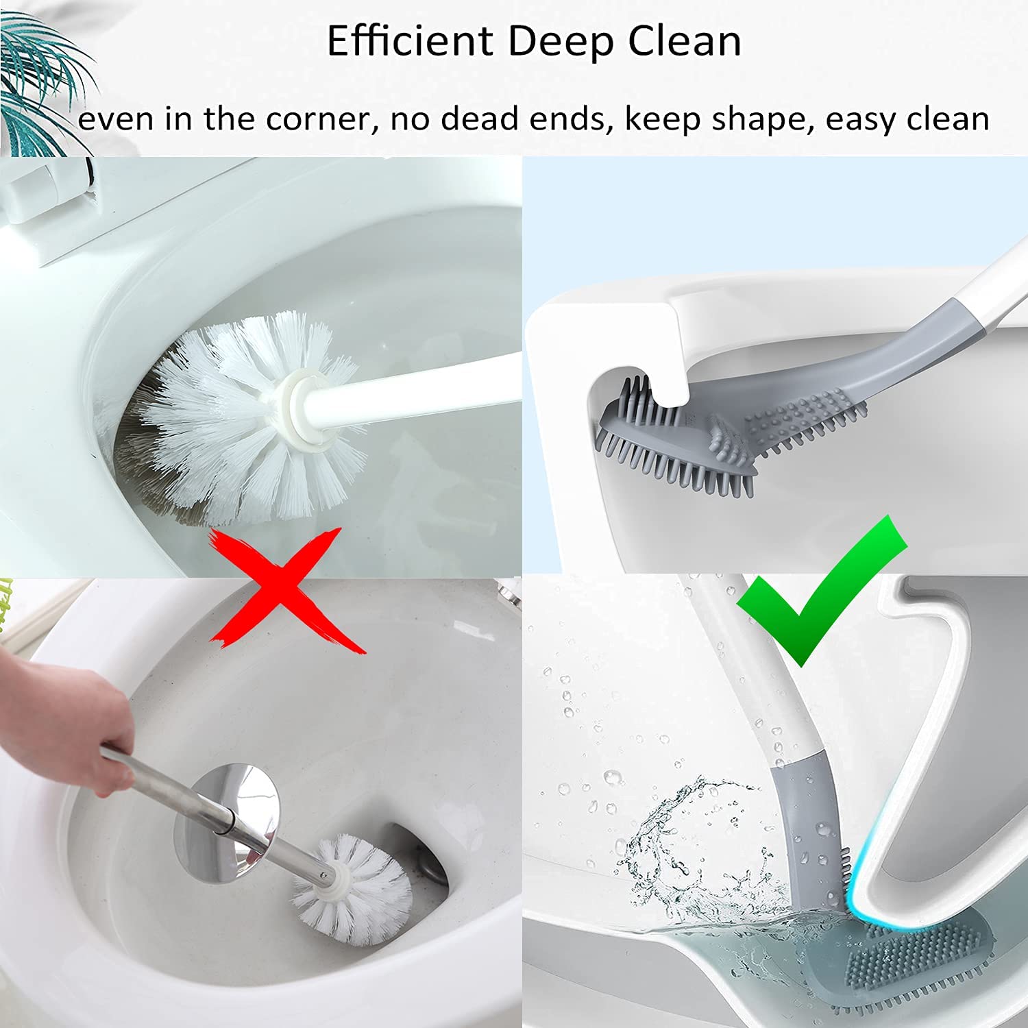 Golf Shape Toilet Cleaner Brush For Bathroom Use - Shopmania Wholesale