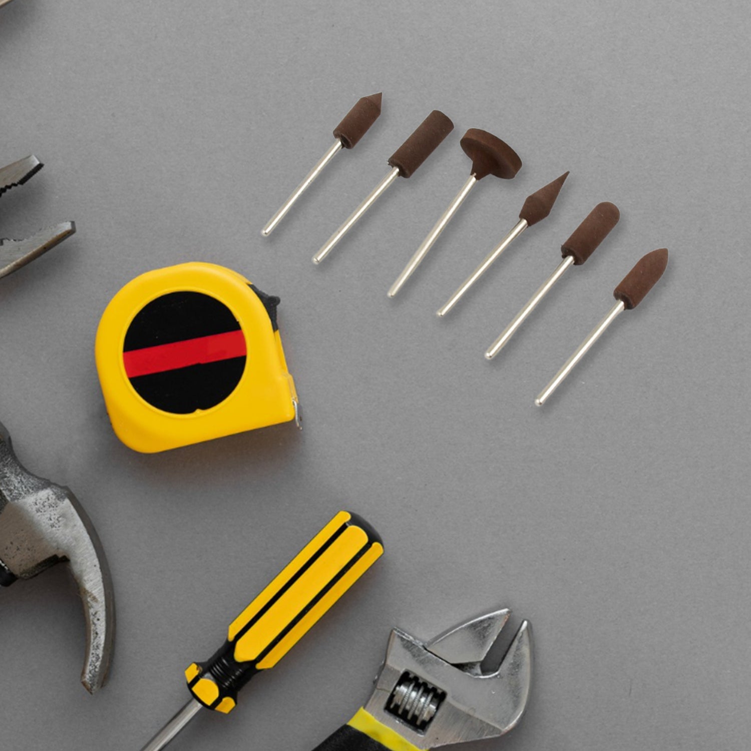 Mounted Points Abrasive Stone Head Mounted Grinding Wheel Bits Rotary Tool Kit (6 Pcs) - Shopmania Wholesale