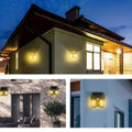Outdoor Solar Wall Lamp Outdoor Waterproof High Quality Lamp Induction Garden Lamp Garden Villa Night Lamp Double Lamp Light (1 Pc) your brand