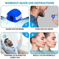 Blue Mouth Exerciser Used To Gain Sharp And Chiselled Mouth Easily And Fast (1 Pc) - Shopmania Wholesale