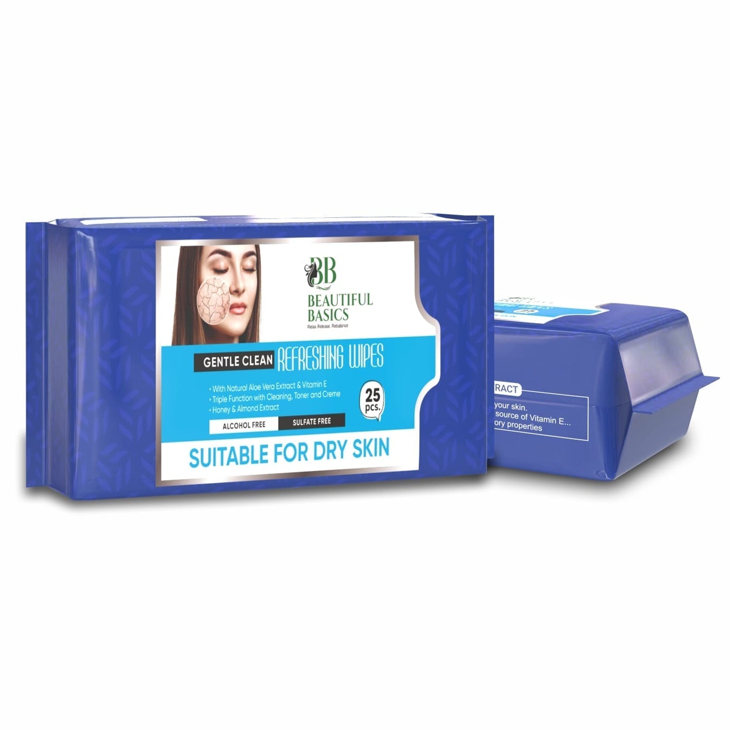 Refreshing Wet Wipes for Face | Facial Cleansing | Refreshing & Skin Hydration| Soothing for skin | pH Balance & Alcohol Free | Nourishing with Fruit extract | 25 Wipes - Shopmania Wholesale