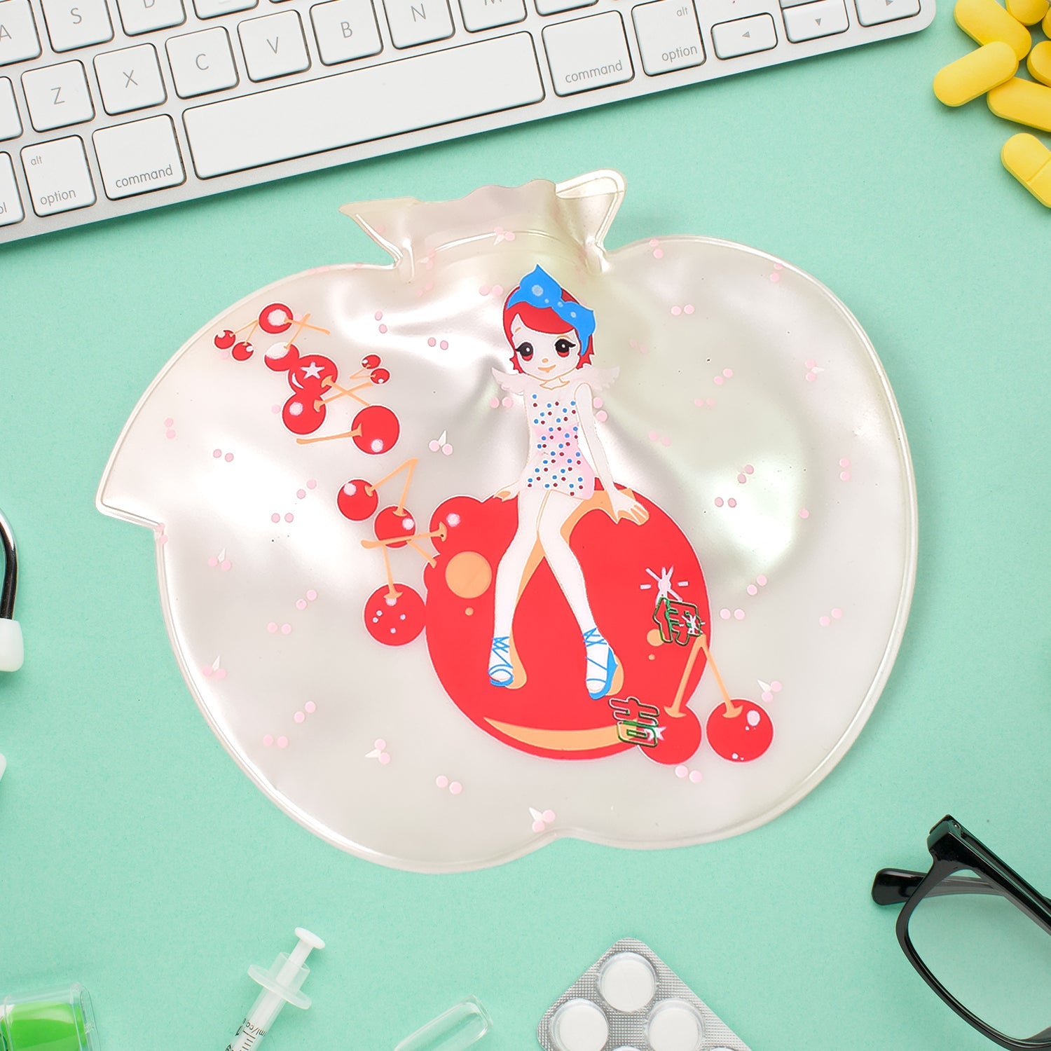 Apple Hot Water Bottle Bag For Pain Relief - Shopmania Wholesale