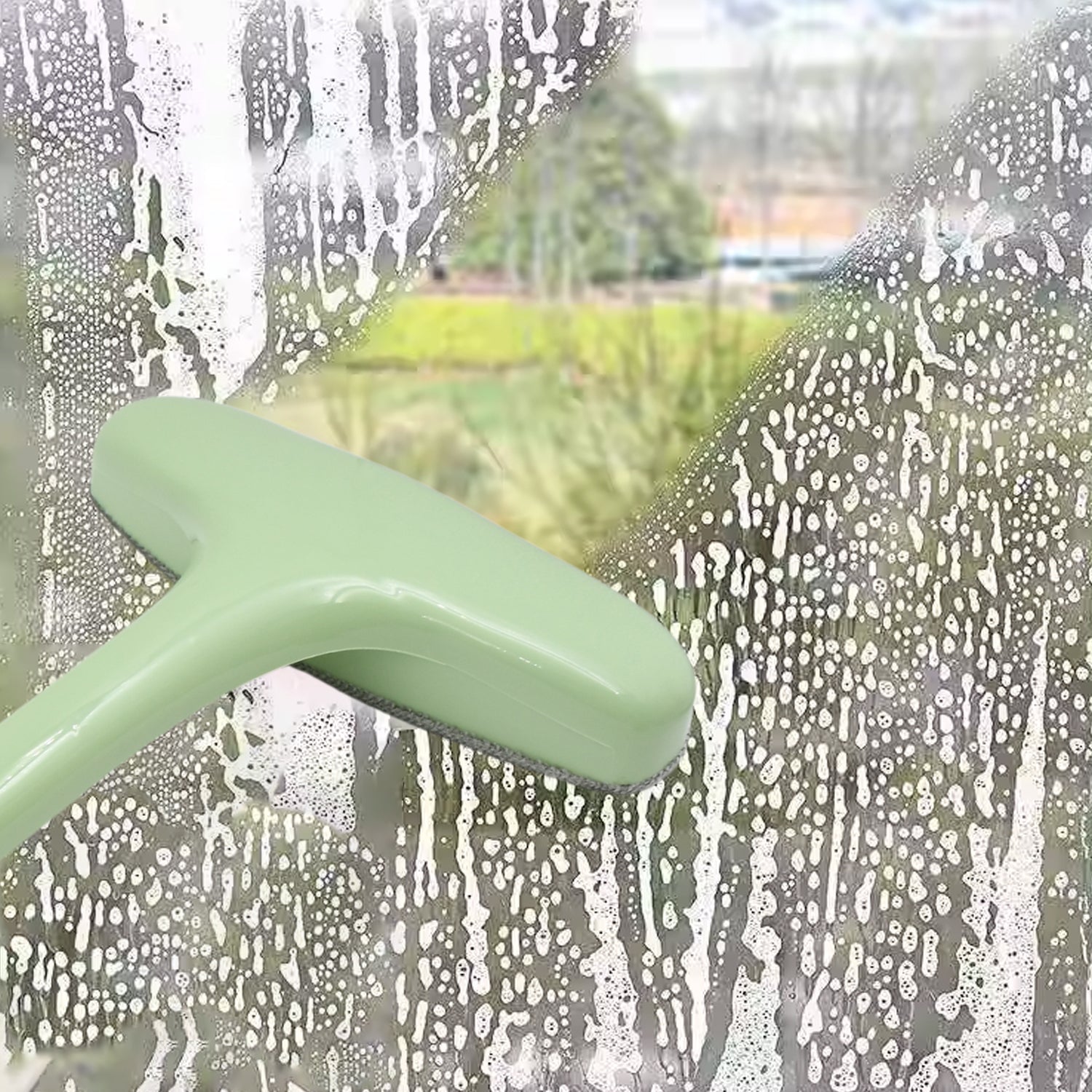 Window Screen Cleaning Brush With Extendable Handle (1 Pc) your brand