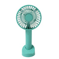 Portable Handheld Fan With 3 Speeds Battery Operated Fan Rechargeable Multi Colors As Base Phone Holder Fan (Battery Included) your brand