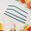 Reusable Stainless Steel Straw with cleaning Brush Long Drinking Straws for Coffee Tumbler Travel Mug Cup, Dishwasher Safe for Toddlers & Kids (5 Pcs Set) - Shopmania Wholesale