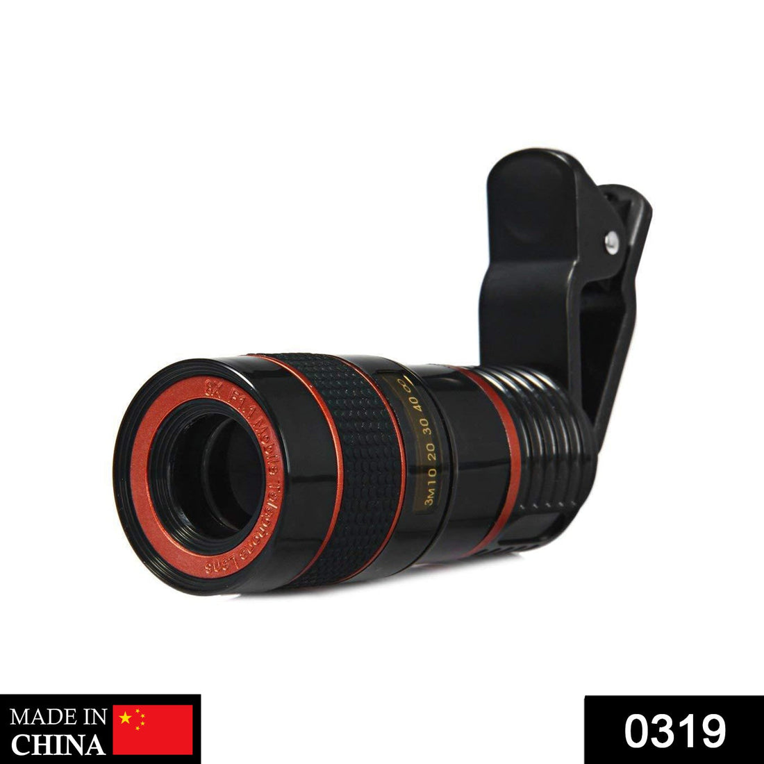 8X optical zoom lens for phone camera.
