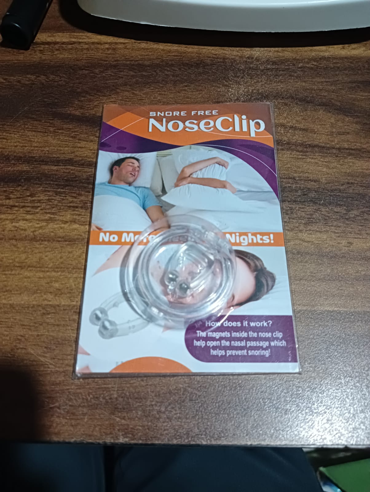 Anti Snore device for men and woman Silicone Magnetic Nose Clip For heavy Snoring sleeper, Snore Stopper, Anti Snoring Device (1 Pc) your brand