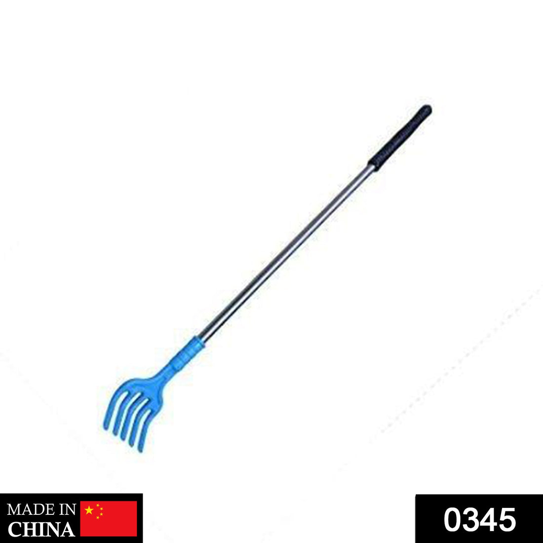 Telescopic back scratcher with massager.