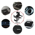 12857 Smartphone Car Phone Holder Car Air Conditioning Vent Phone Holder, Holder Stand for Mobile Phone Cellphone GPS, Dashboard Bracket for Car (1 Pc) - Shopmania Wholesale