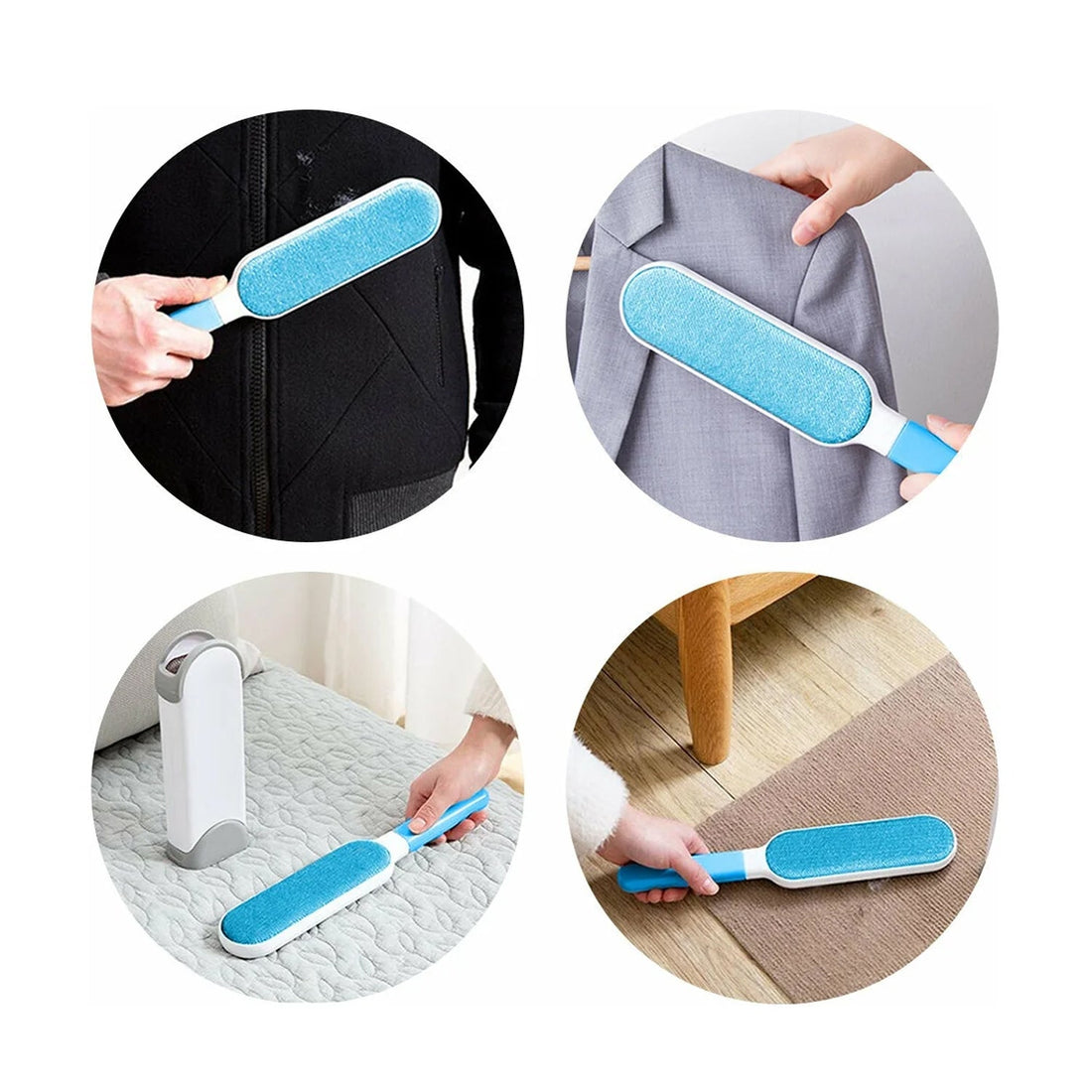 Ultra soft microfiber cleaning brush