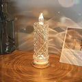 Rose Candles for Home Decoration, Crystal Candle Lights your brand