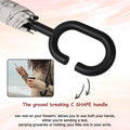 8551 Umbrella Summer Sun and Rain Protection Foldable Cute Umbrella & C-Shaped Handle || UV Protection Rain Sun Umbrella || Travel Accessories || Umbrella for Children, Girls, and Boys (1 Pc / Mix Color) - Shopmania Wholesale