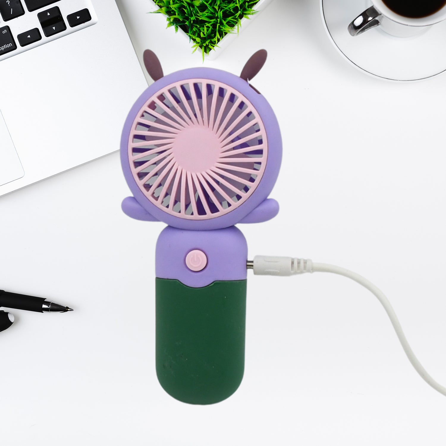 Mini USB Handheld Fan, Portable and lightweight Mini Fan for Home, Office, Travel and Outdoor Use (1 Pc) - Shopmania Wholesale