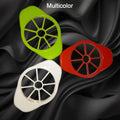 Plastic apple cutter with 8 blades