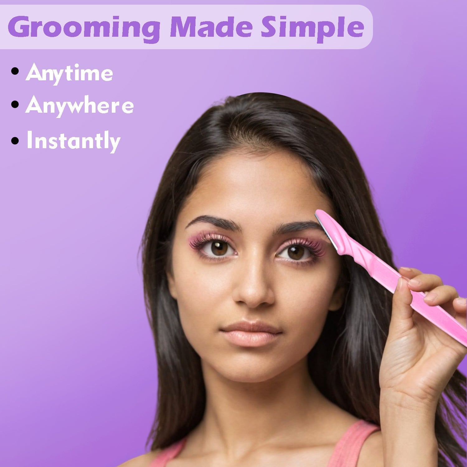 Eyebrow Painless Facial Hair Remover Razor for Face, Women and Men (3 Pack) your brand