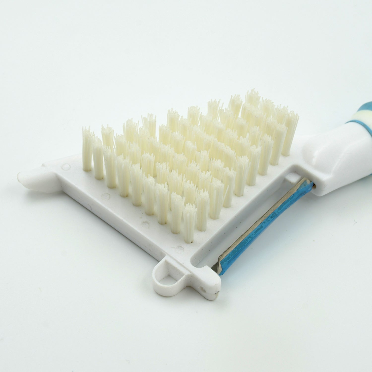 Multipurpose Peeler Brush, Vegetable Peeler with Brush, Multifunctional Fruits and Vegetable Cleaning Brush, Stainless Steel Potato Peelers, Home Kitchen Peeler with Long Handle (1 Pc ) your brand