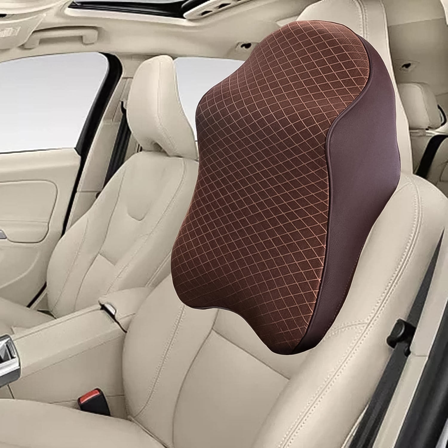 Car Neck Pillow Car Neck Headrest Pillow Memory Foam Car Accessories Cushion Car Seat Head Support Neck Protector Car Seat Neck Pillow, for Driving (1 Pc / Mix Color) - Shopmania Wholesale