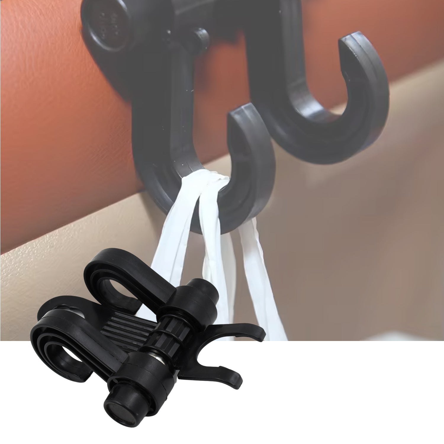 Car Hooks Vehicle Back Seat Hidden Headrest Hanger (1 Pc) - Shopmania Wholesale