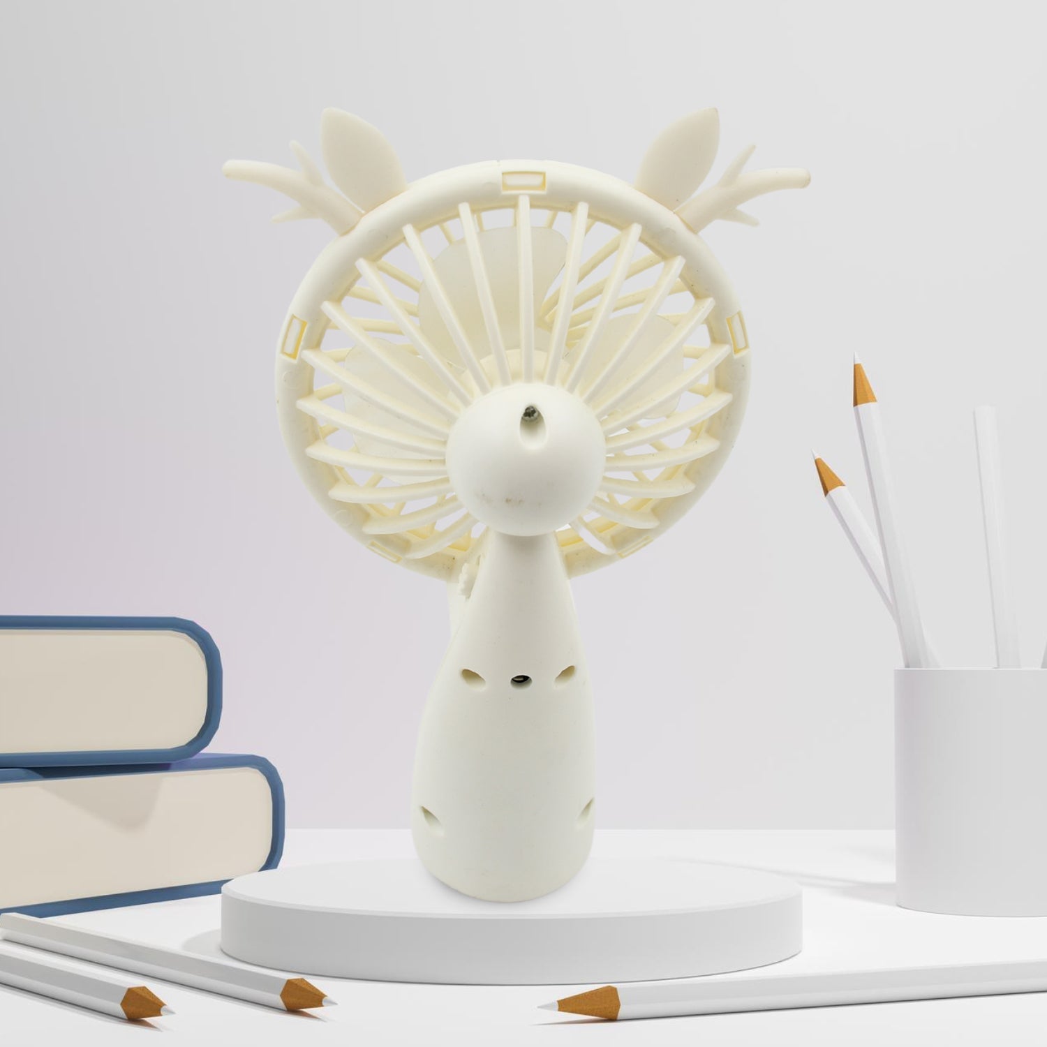 Mini USB Handheld Fan, Portable Rechargeable Mini Fan for Home, Office, Travel and Outdoor Use (1 Pc) your brand