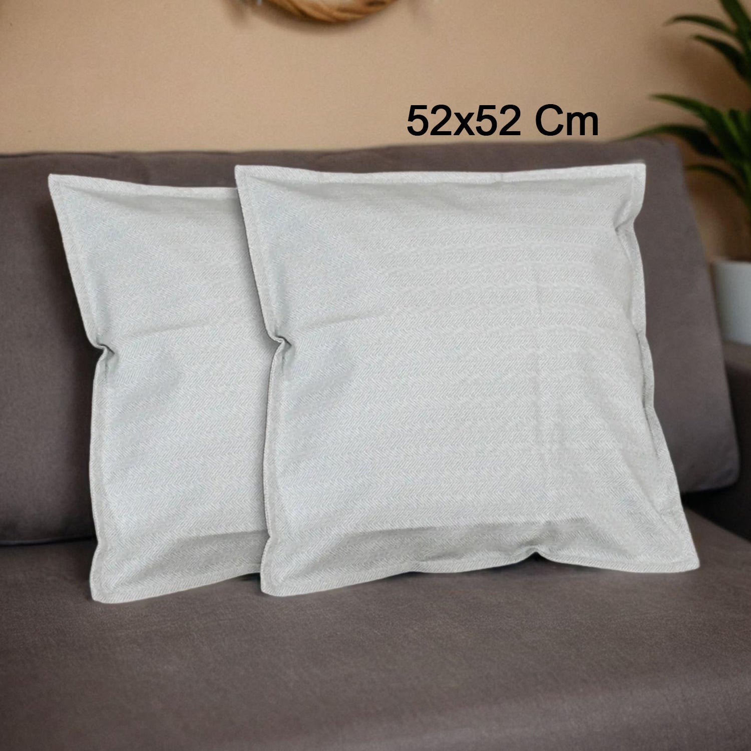 Pillow Covers, Couch Pillows Cover, Soft Decorative Pillow Covers (52 × 52 CM / 1 Pair / 2 Pc) - Shopmania Wholesale