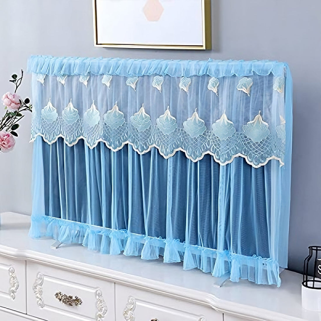 Dustproof Cover for Indoor, TV Screen Protector Cloth Cover (55 Inch) - Shopmania Wholesale