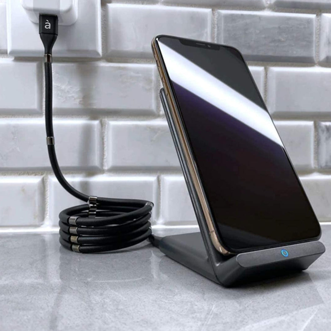 USB Cable, Charging Cable 3A Fast Charge and Sync Most Stunning Charging Cable, Magnetic Charging Cable Charging Cable for Phone (Compatible with (No More Messy Cables in Car & Home), (120 CM), ( Black), One Cable) - Shopmania Wholesale