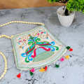 Handcrafted Cotton Embroidered Shoulder Bag / Purse for Girls & women (1 Pc / 9 Inch / Mix Desing) - Shopmania Wholesale