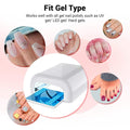 UV Glue Nail Curing Lamp 4 Tubes 36w Fast Curing Lamp (1 Pc) your brand