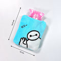 Blue Baymax Small Hot Water Bag with Cover for Pain Relief your brand