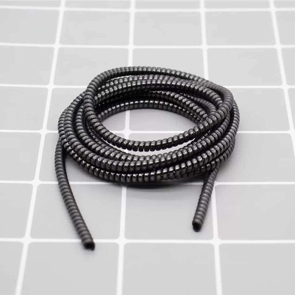 Metallic Finish Cable Spiral Protector / Wire Repair / Pet Cord Protector / Headphone Saver, Cable Wrap / Cover for Mac Charging Cable your brand