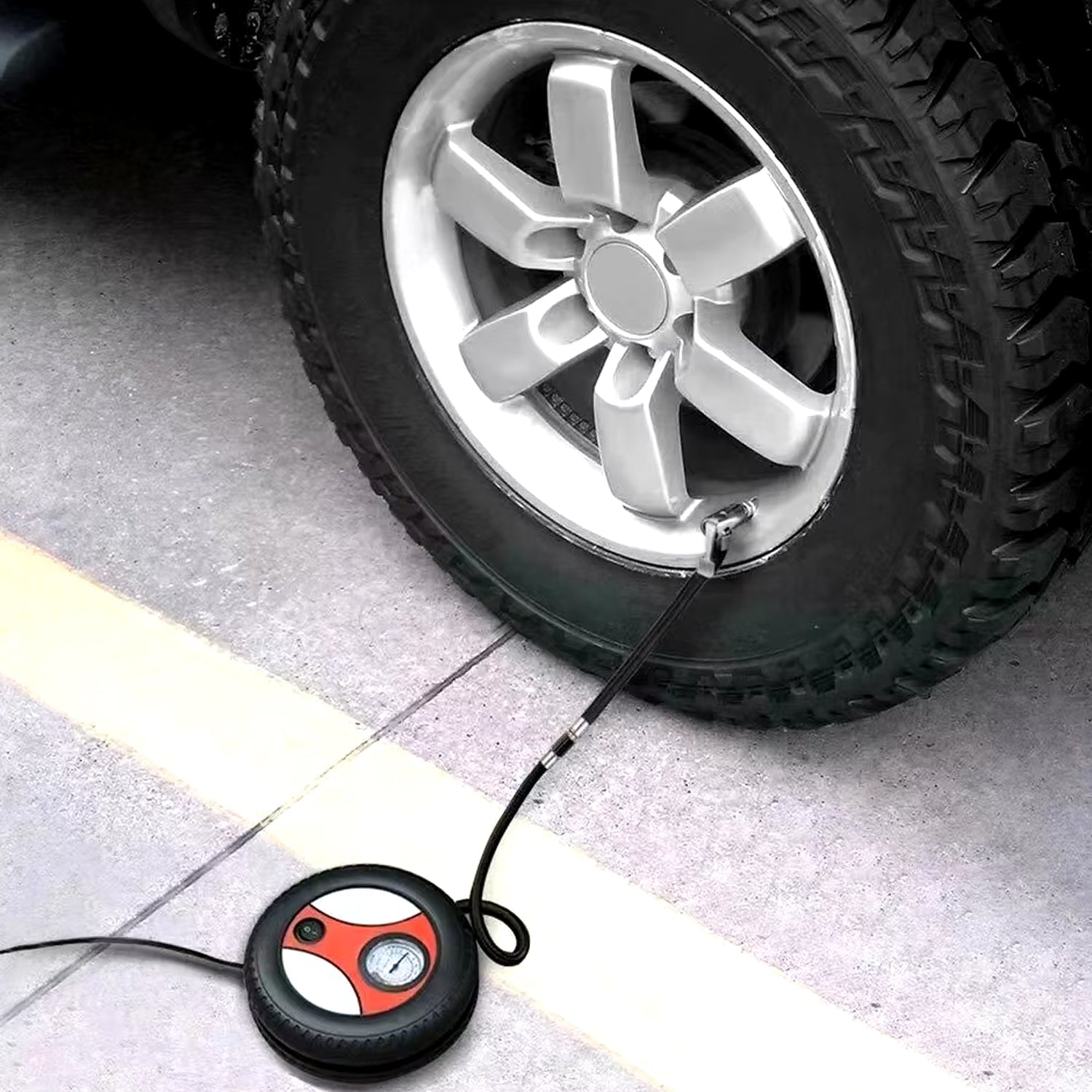 Compressor for Car and Bike 12V 260 PSI Tyre Inflator Air Pump - Shopmania Wholesale