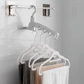 5 holes foldable clothes Hanger, travel clothes hanger, multifunctional clothes hanger, space-saving wall holder, clothes rack, robust clothes hanger for travel, indoors. - Shopmania Wholesale
