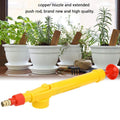 Water Bottle Spray Gun Nozzle Manual Adjustable Water Pump Garden & Washing Hand Held Sprayer, Watering Can Sprayer Pressure Nozzle Irrigation Tool and Pump for Efficient Care - Boost Your Gardening Experience (1 Pc) - Shopmania Wholesale