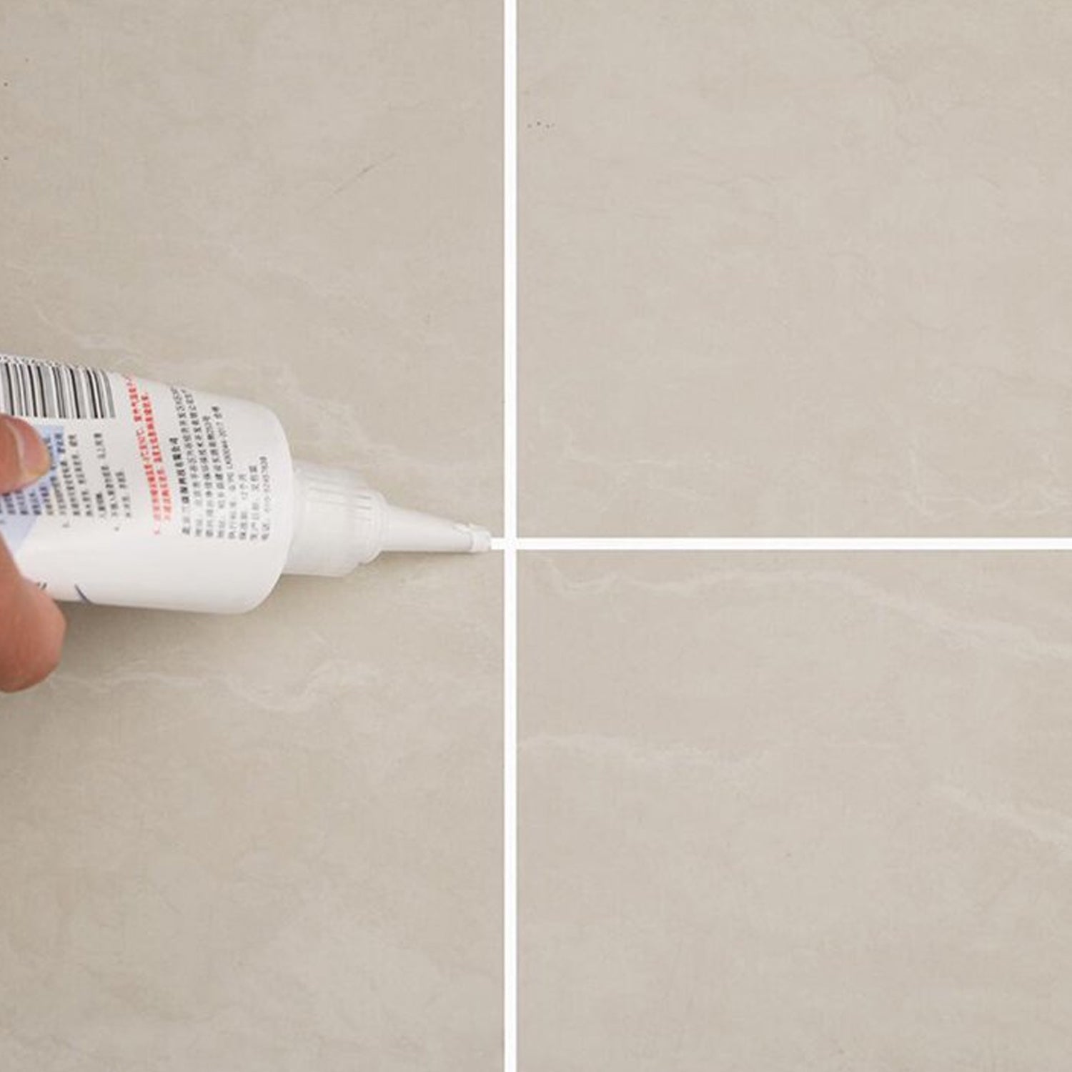 Waterproof Tile Gap / Crack / Grout Filler Water-Resistant Silicone Sealant for DIY Home Sink Gaps / Tiles Gaps / Grouts Repair Filler Tube For Home, Office, Bathroom, Toilets(180 Ml) - Shopmania Wholesale