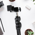 Professional Tripod with Multipurpose Head for Low Level Shooting, Panning for All DSLR Camera Photography Tripod Stand Folding Photo Stand Maximum Height 170 Cm - Shopmania Wholesale