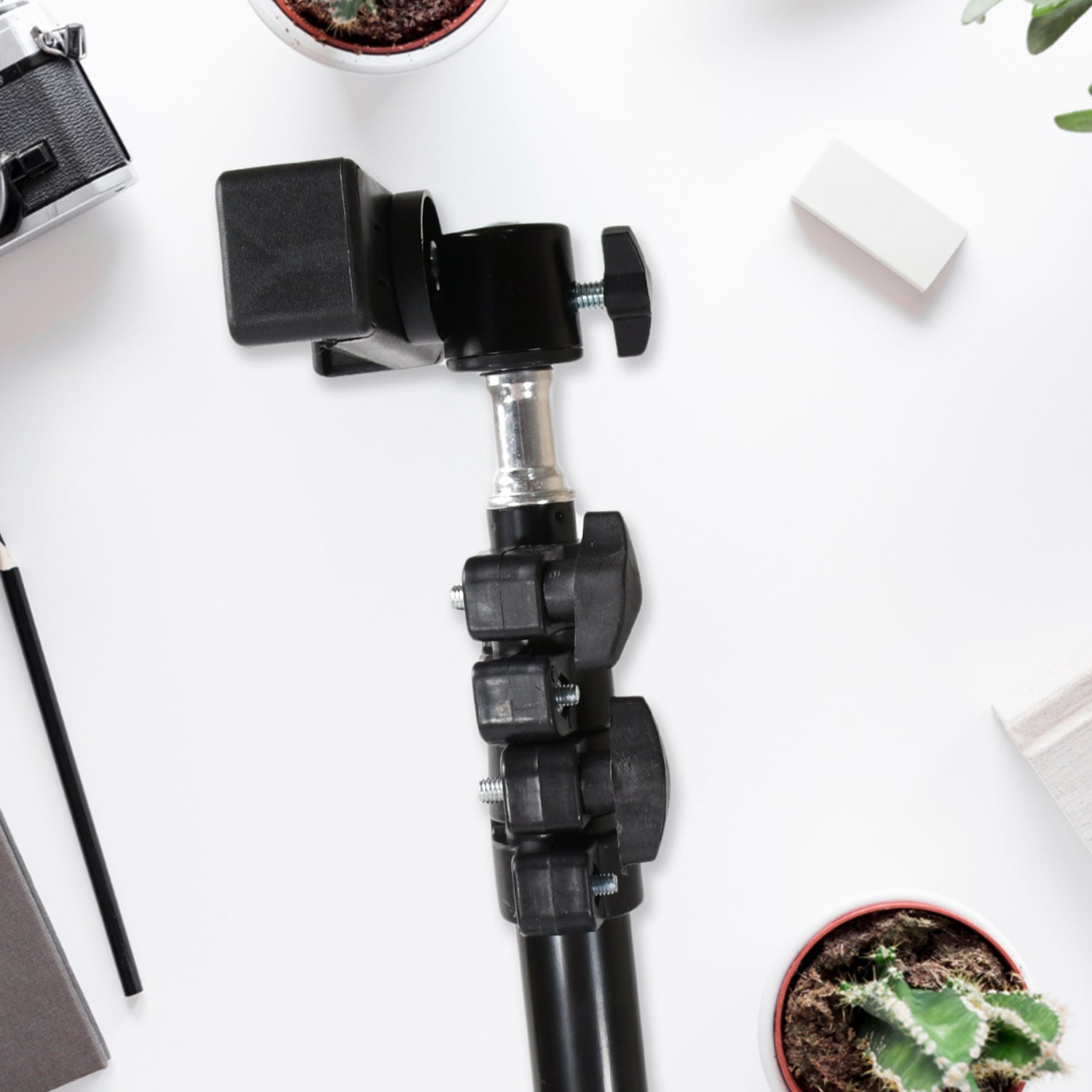 Professional Tripod with Multipurpose Head for Low Level Shooting, Panning for All DSLR Camera Photography Tripod Stand Folding Photo Stand Maximum Height 170 Cm - Shopmania Wholesale