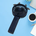 17731 Portable Small Electric Fan Handheld, USB Rechargeable Mini Student Handheld Class Personal Fan (1 Pc / Mix Color Design) - Shopmania Wholesale