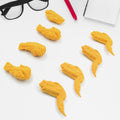 Cute Erasers, Pencil Eraser, Chicken Wings Chicken Legs Eraser Student School Supplies Gifts Chicken Rubber Drawing Small Eraser Office Accessory Fun Back to School Supplies Gifts Party Favor for Kids Adults Students (8 Pcs Set) your brand
