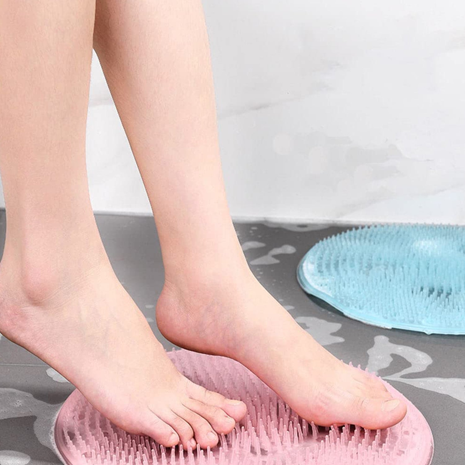 Round Shape Foot Rubbing / Bath Massager (30×30 CM / 1 Pc) - Shopmania Wholesale