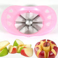 Multi Purpose Fruit Slicer Apple Cutter Regular With 8 Stainless Steel Blades Apple Slicer (1 Pc) - Shopmania Wholesale