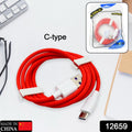 Unique Type C Dash Charging USB Data Cable | Fast Charging Cable | Data Transfer Cable For All C Type Mobile Use your brand
