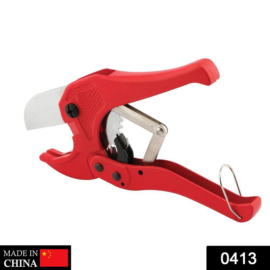 PVC pipe cutter for clean and precise cuts.