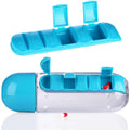 Pill & Vitamin Bottle, Water Bottle Multi Functional Use for Traveling & Outdoor Use Water Bottle, Travelling kit, Summer Special Bottle (600 Ml /  Mix Color ) - Shopmania Wholesale