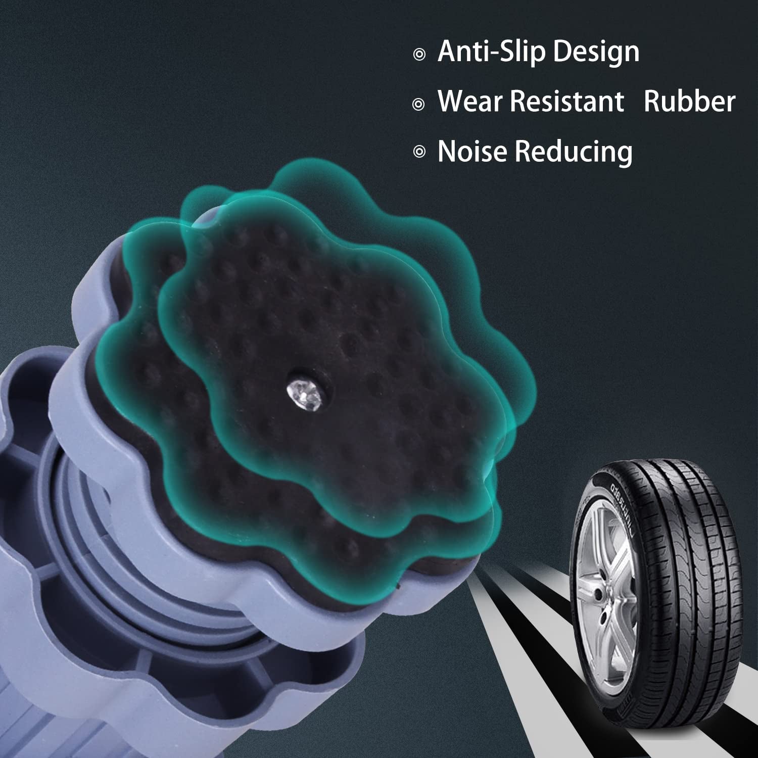 Washing machine support, anti vibration washing machine support adjustable washer anti vibrasion pads, washer & dryer pedestals, Washing Machine Accessory Anti- Skid Pad PVC Lifting Pad Non-Slip ( 4 Pc Set | 1Pc ) - Shopmania Wholesale