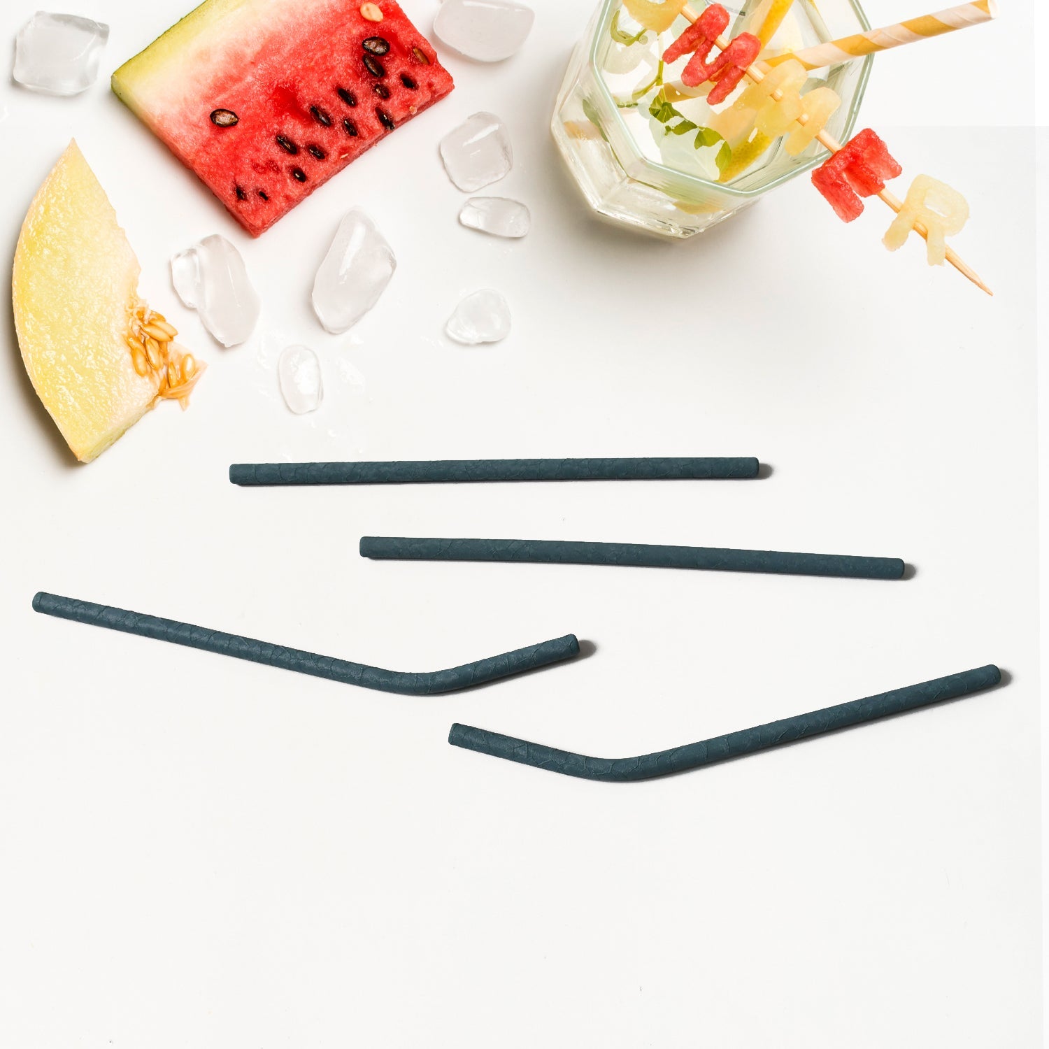 Reusable Stainless Steel Straw with cleaning Brush Long Drinking Straws for Coffee Tumbler Travel Mug Cup, Dishwasher Safe for Toddlers & Kids (5 Pcs Set) - Shopmania Wholesale