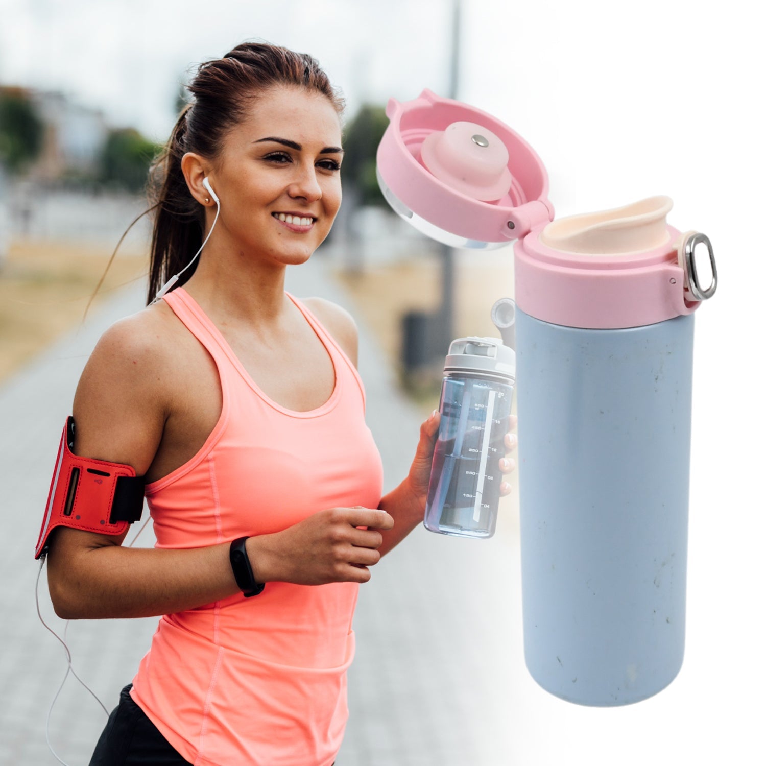 Double walled Stainless Steel Water Bottle (450 ML Approx) - Shopmania Wholesale