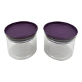 Air Tight & Unbreakable Kitchen Jar Set Food Storage Containers for Dry Fruits, Spices, Snacks, Pulses (2 Pcs Set) your brand
