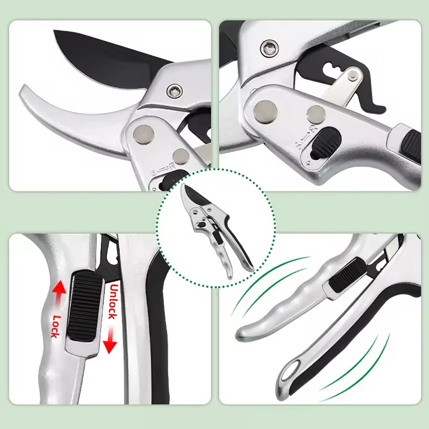 Pruning Shear Garden Shear Steel, Hand Shears, 20 Cm / 8 inch (1 Pc) - Shopmania Wholesale