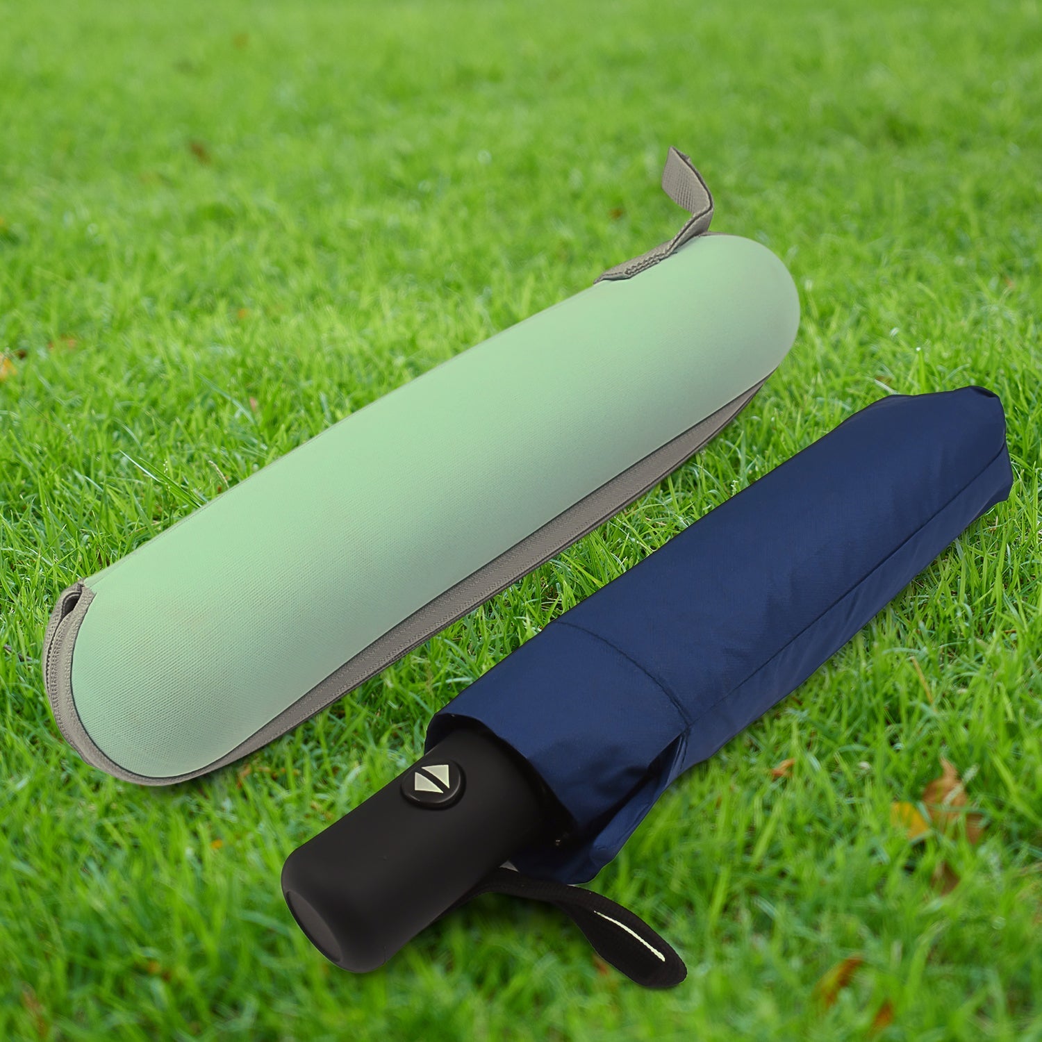 2-Fold Manual Open Umbrella (Umbrella With Case / 1 Set / Mix Color) - Shopmania Wholesale