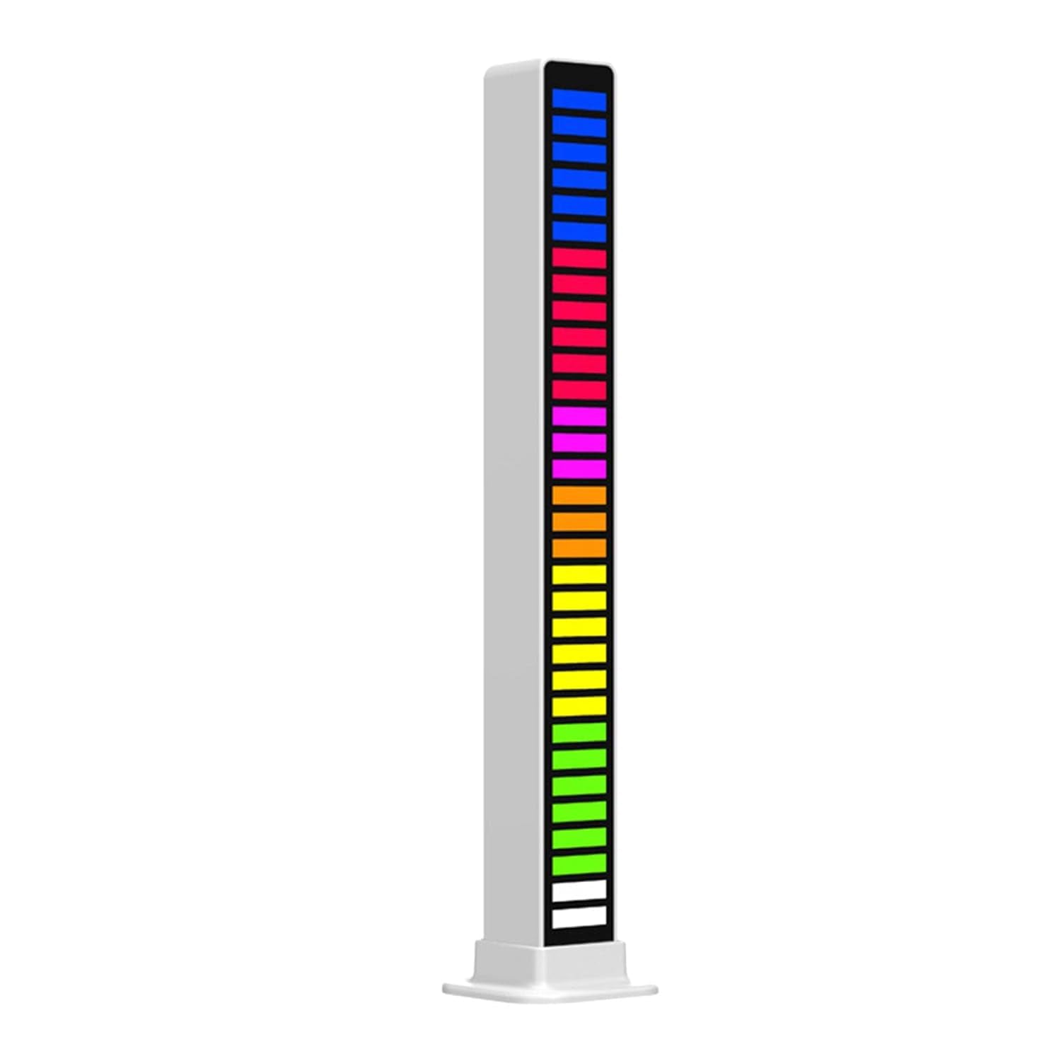 Rhythm Lights, AGC Automatic Gain Control 32 Colorful RGB Light Adjustable Pickup Rhythm Lights, RGB LED Voice-Activated Rhythm Light Car Home Sound Control Ambient Light (1 Pc) your brand